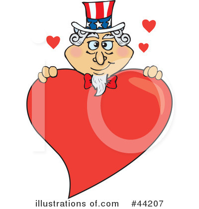 Valentines Day Clipart #44207 by Dennis Holmes Designs