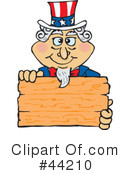 Uncle Sam Character Clipart #44210 by Dennis Holmes Designs