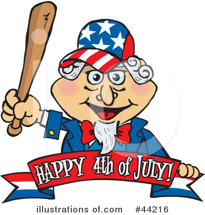Independence Day Clipart #44216 by Dennis Holmes Designs