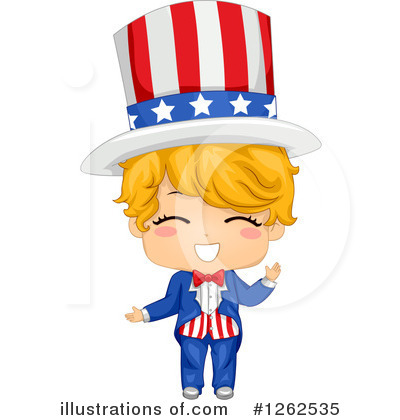 American Flag Clipart #1262535 by BNP Design Studio