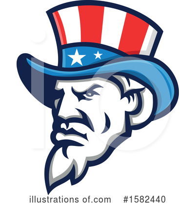 Royalty-Free (RF) Uncle Sam Clipart Illustration by patrimonio - Stock Sample #1582440