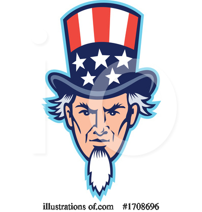 Royalty-Free (RF) Uncle Sam Clipart Illustration by patrimonio - Stock Sample #1708696