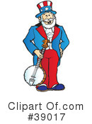 Uncle Sam Clipart #39017 by Snowy