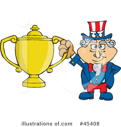 Uncle Sam Character Clipart #45408 by Dennis Holmes Designs