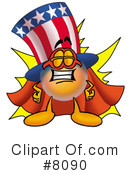 Uncle Sam Clipart #8090 by Mascot Junction