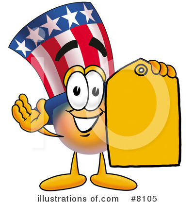 Uncle Sam Clipart #8105 by Mascot Junction