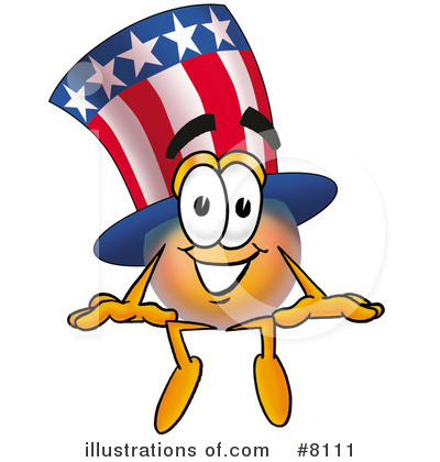 Royalty-Free (RF) Uncle Sam Clipart Illustration by Mascot Junction - Stock Sample #8111