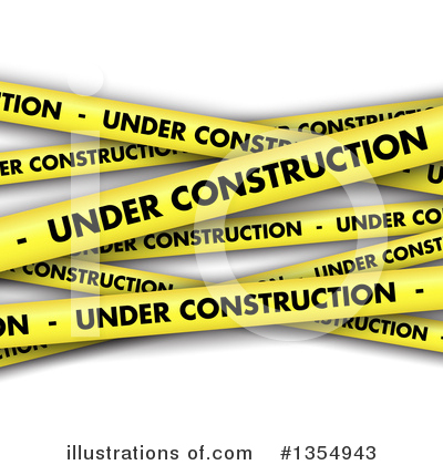 Royalty-Free (RF) Under Construction Clipart Illustration by KJ Pargeter - Stock Sample #1354943