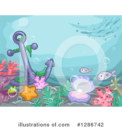 Royalty-Free (RF) Under The Sea Clipart Illustration by BNP Design Studio - Stock Sample #1286742