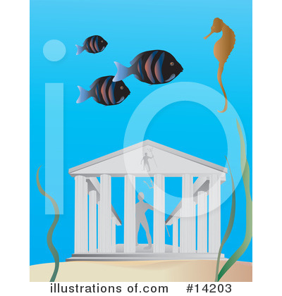 Royalty-Free (RF) Underwater Clipart Illustration by Rasmussen Images - Stock Sample #14203
