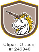 Unicorn Clipart #1249940 by patrimonio