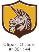 Unicorn Clipart #1321144 by patrimonio