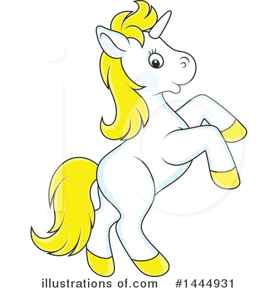 Royalty-Free (RF) Unicorn Clipart Illustration by Alex Bannykh - Stock Sample #1444931