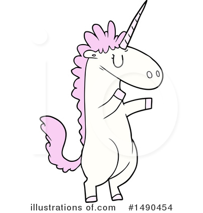 Royalty-Free (RF) Unicorn Clipart Illustration by lineartestpilot - Stock Sample #1490454