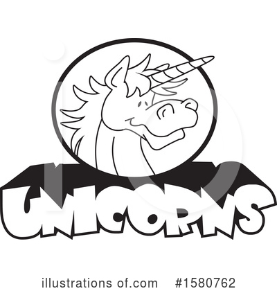 Royalty-Free (RF) Unicorn Clipart Illustration by Johnny Sajem - Stock Sample #1580762