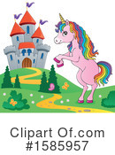 Unicorn Clipart #1585957 by visekart