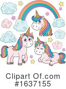 Unicorn Clipart #1637155 by visekart