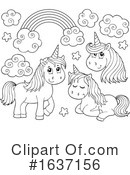 Unicorn Clipart #1637156 by visekart