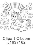 Unicorn Clipart #1637162 by visekart