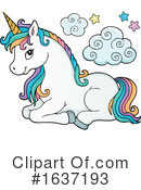 Unicorn Clipart #1637193 by visekart