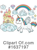 Unicorn Clipart #1637197 by visekart
