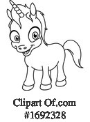 Unicorn Clipart #1692328 by yayayoyo