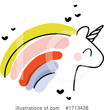 Royalty-Free (RF) Unicorn Clipart Illustration by elena - Stock Sample #1713438