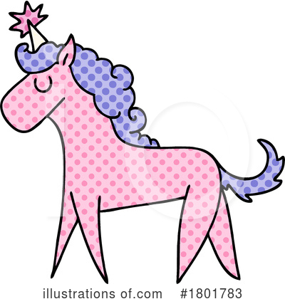 Unicorn Clipart #1801783 by lineartestpilot