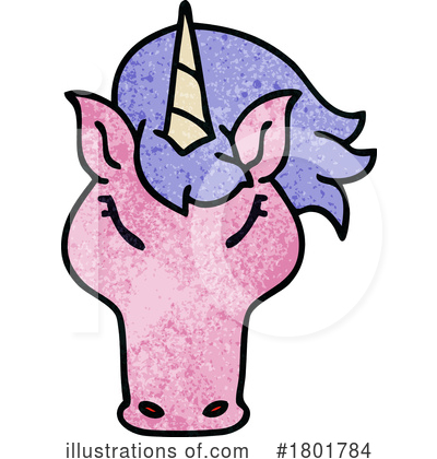 Royalty-Free (RF) Unicorn Clipart Illustration by lineartestpilot - Stock Sample #1801784