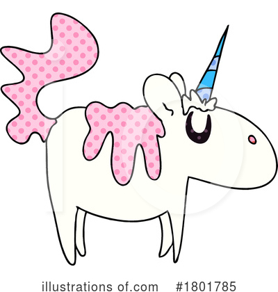 Unicorn Clipart #1801785 by lineartestpilot