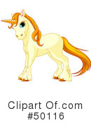 Unicorn Clipart #50116 by Pushkin