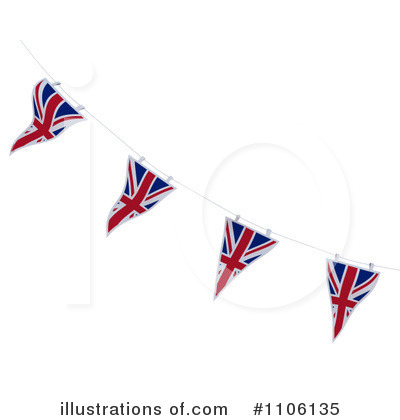 Royalty-Free (RF) Union Jack Clipart Illustration by KJ Pargeter - Stock Sample #1106135