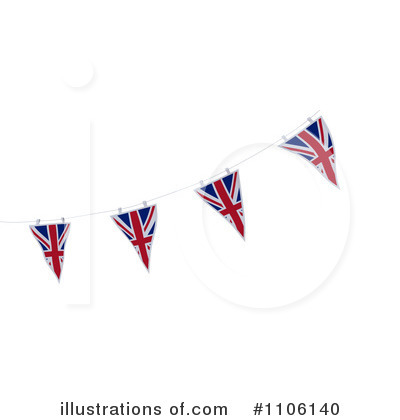 Royalty-Free (RF) Union Jack Clipart Illustration by KJ Pargeter - Stock Sample #1106140