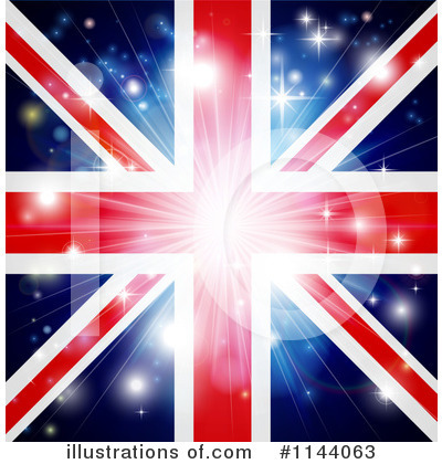 Royalty-Free (RF) Union Jack Clipart Illustration by AtStockIllustration - Stock Sample #1144063