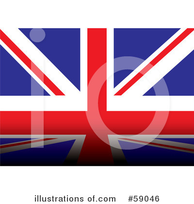 Royalty-Free (RF) Union Jack Clipart Illustration by michaeltravers - Stock Sample #59046