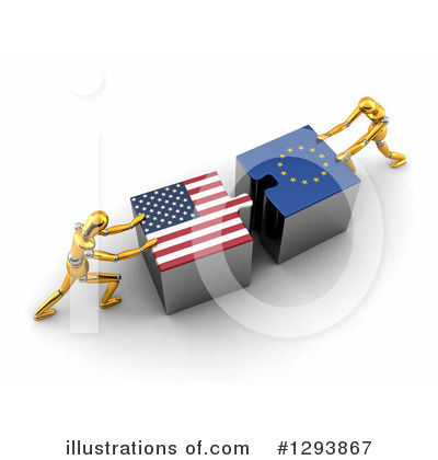 American Flag Clipart #1293867 by stockillustrations