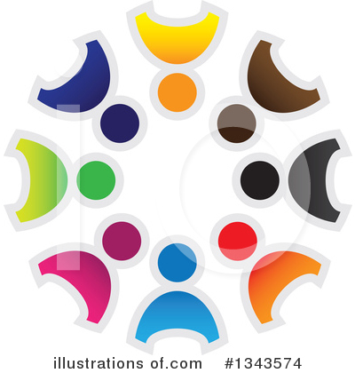 Royalty-Free (RF) Unity Clipart Illustration by ColorMagic - Stock Sample #1343574
