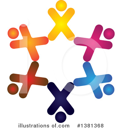 Royalty-Free (RF) Unity Clipart Illustration by ColorMagic - Stock Sample #1381368