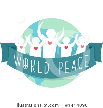 World Peace Clipart #1414096 by BNP Design Studio