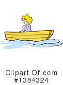 Up The Creek Without A Paddle Clipart #1384324 by Johnny Sajem
