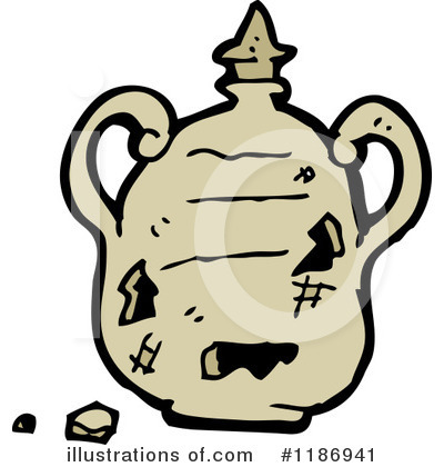 Royalty-Free (RF) Urn Clipart Illustration by lineartestpilot - Stock Sample #1186941