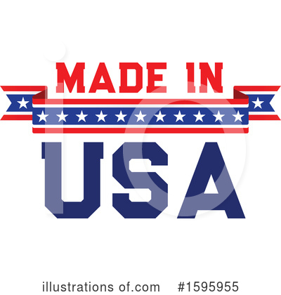 Made In Usa Clipart #1595955 by Vector Tradition SM