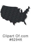 Usa Map Clipart #62946 by djart
