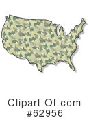 Usa Map Clipart #62956 by djart