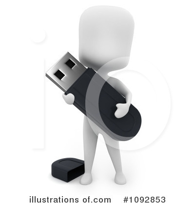Flash Drive Clipart #1092853 by BNP Design Studio