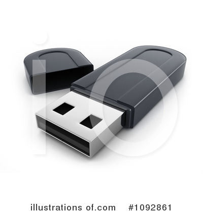 Flash Drive Clipart #1092861 by BNP Design Studio