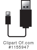 Usb Clipart #1155947 by Lal Perera