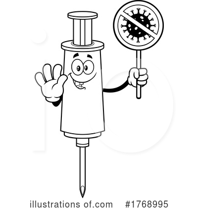 Royalty-Free (RF) Vaccine Clipart Illustration by Hit Toon - Stock Sample #1768995