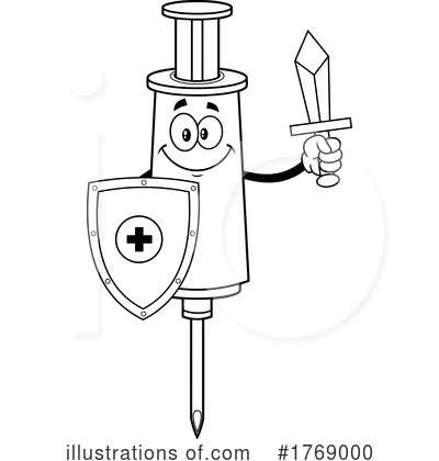 Royalty-Free (RF) Vaccine Clipart Illustration by Hit Toon - Stock Sample #1769000