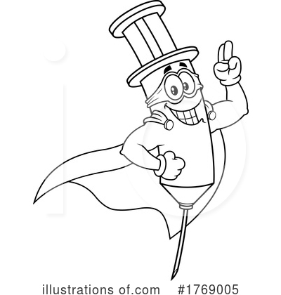 Royalty-Free (RF) Vaccine Clipart Illustration by Hit Toon - Stock Sample #1769005